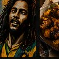 Reggae mural portrait